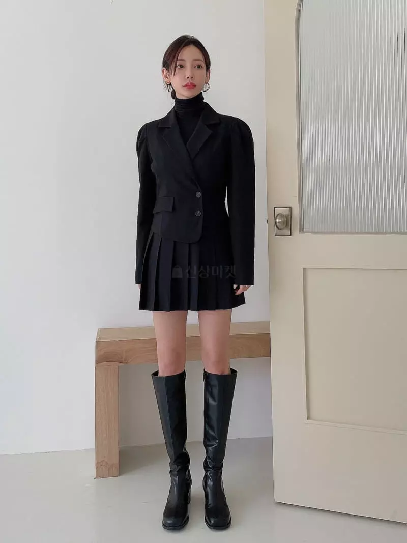 Lissom - Korean Women Fashion - #womensfashion - Arc Jacket - 7