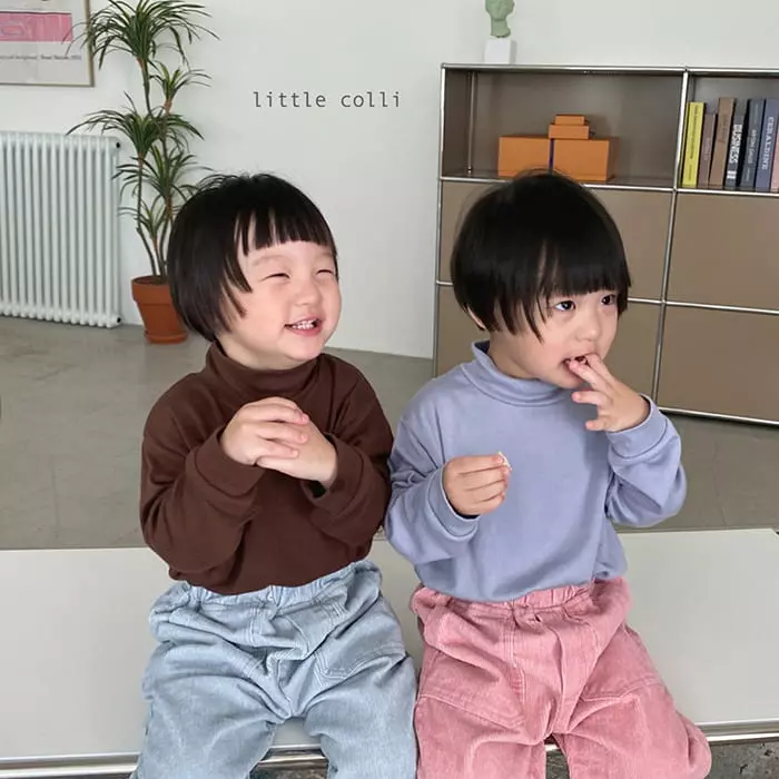 Little Colli - Korean Children Fashion - #discoveringself - Macaroon Turtleneck - 4