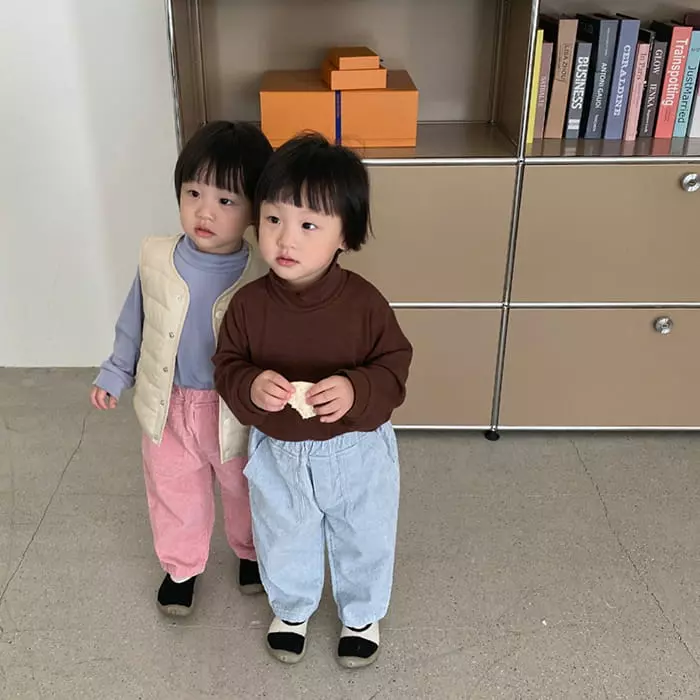 Little Colli - Korean Children Fashion - #magicofchildhood - Macaroon Turtleneck - 10