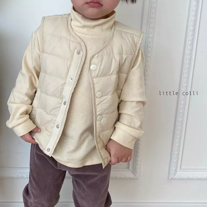 Little Colli - Korean Children Fashion - #todddlerfashion - Cloud Vest - 11