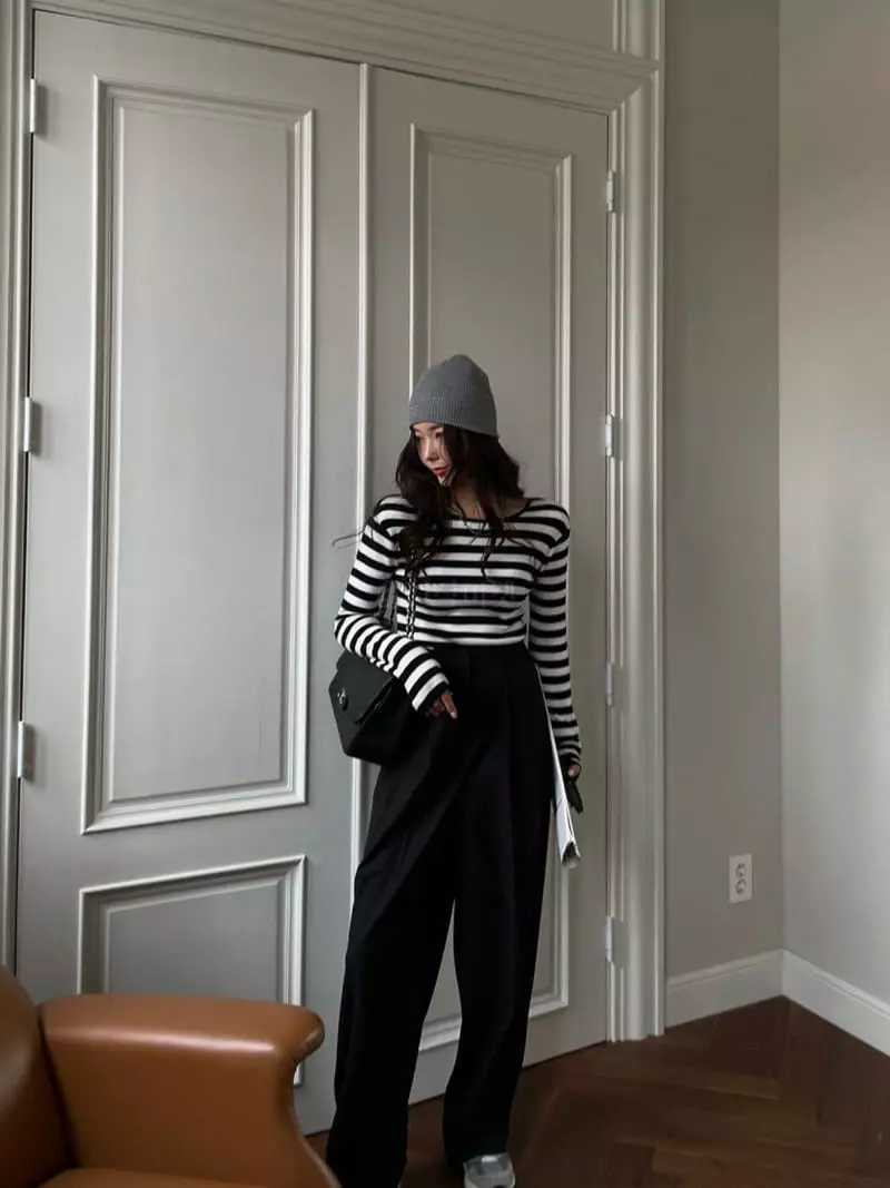 Liveaid - Korean Women Fashion - #momslook - Flat Pants - 9