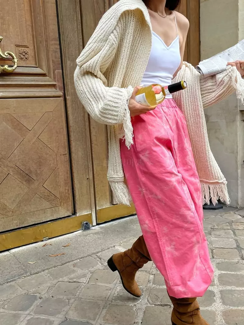 Liveaid - Korean Women Fashion - #momslook - Fringe Cardigan - 6
