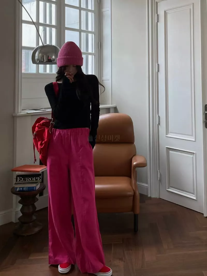 Liveaid - Korean Women Fashion - #momslook - Ford Pants - 5