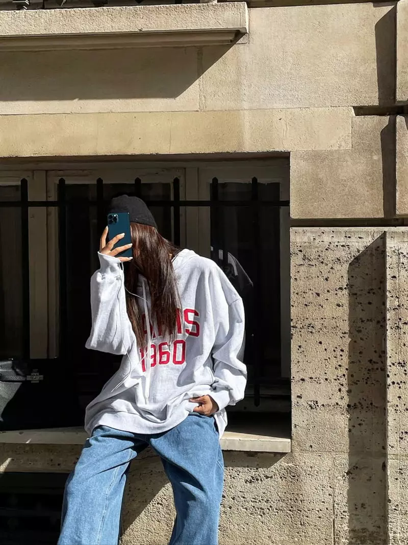 Liveaid - Korean Women Fashion - #momslook - Paris Hoody - 10