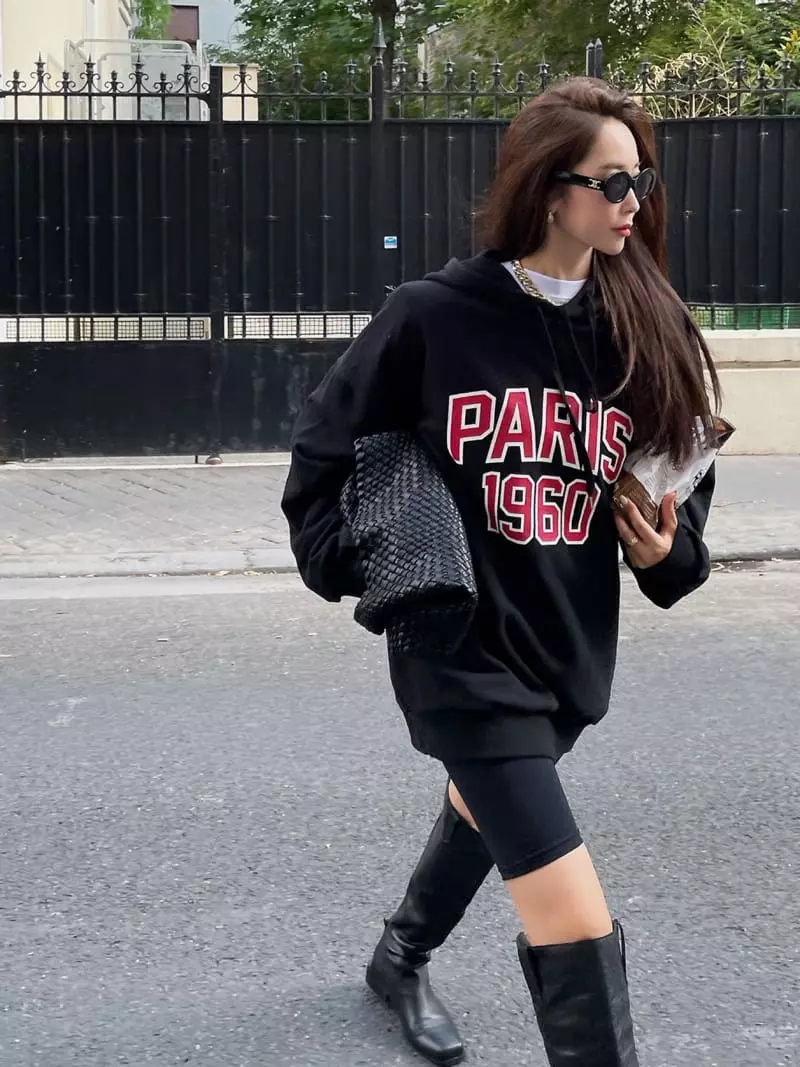 Liveaid - Korean Women Fashion - #momslook - Paris Hoody - 2