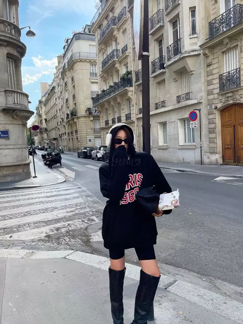 Liveaid - Korean Women Fashion - #momslook - Paris Hoody - 8