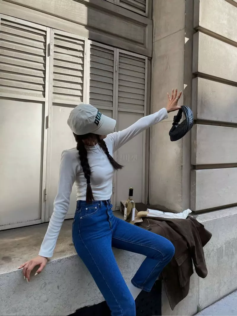 Liveaid - Korean Women Fashion - #momslook - Tera Rib Tee - 10