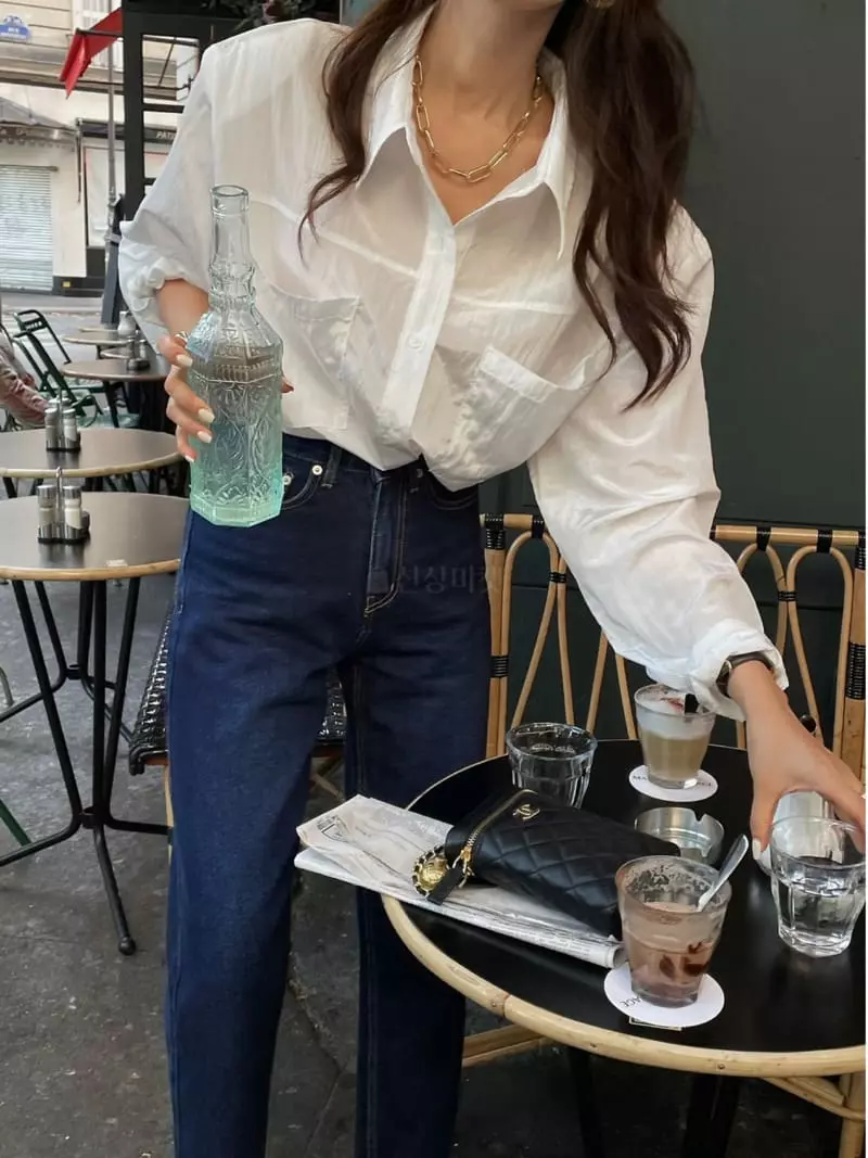 Liveaid - Korean Women Fashion - #momslook - Click Jeans