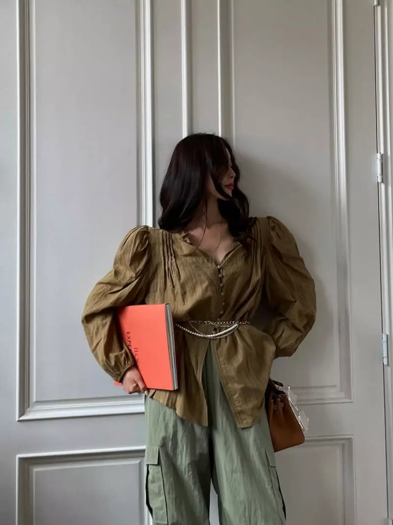 Liveaid - Korean Women Fashion - #momslook - Esabell Blouse - 9