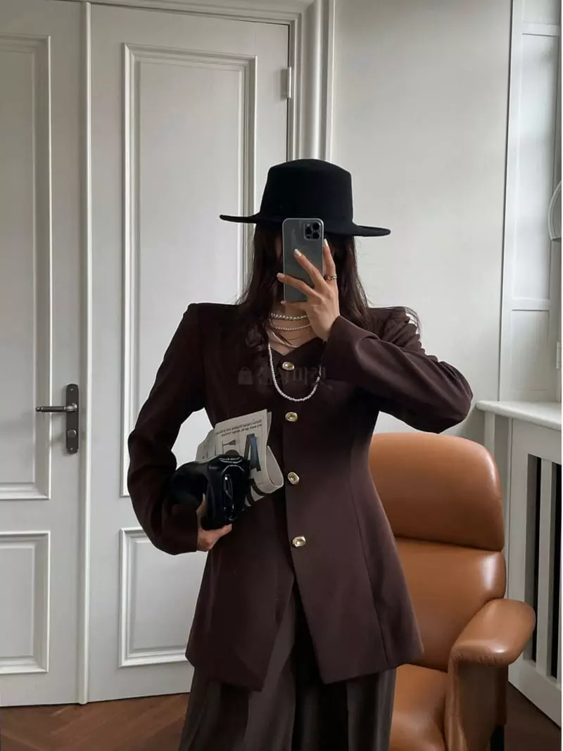 Liveaid - Korean Women Fashion - #momslook - Elle Jacket - 11