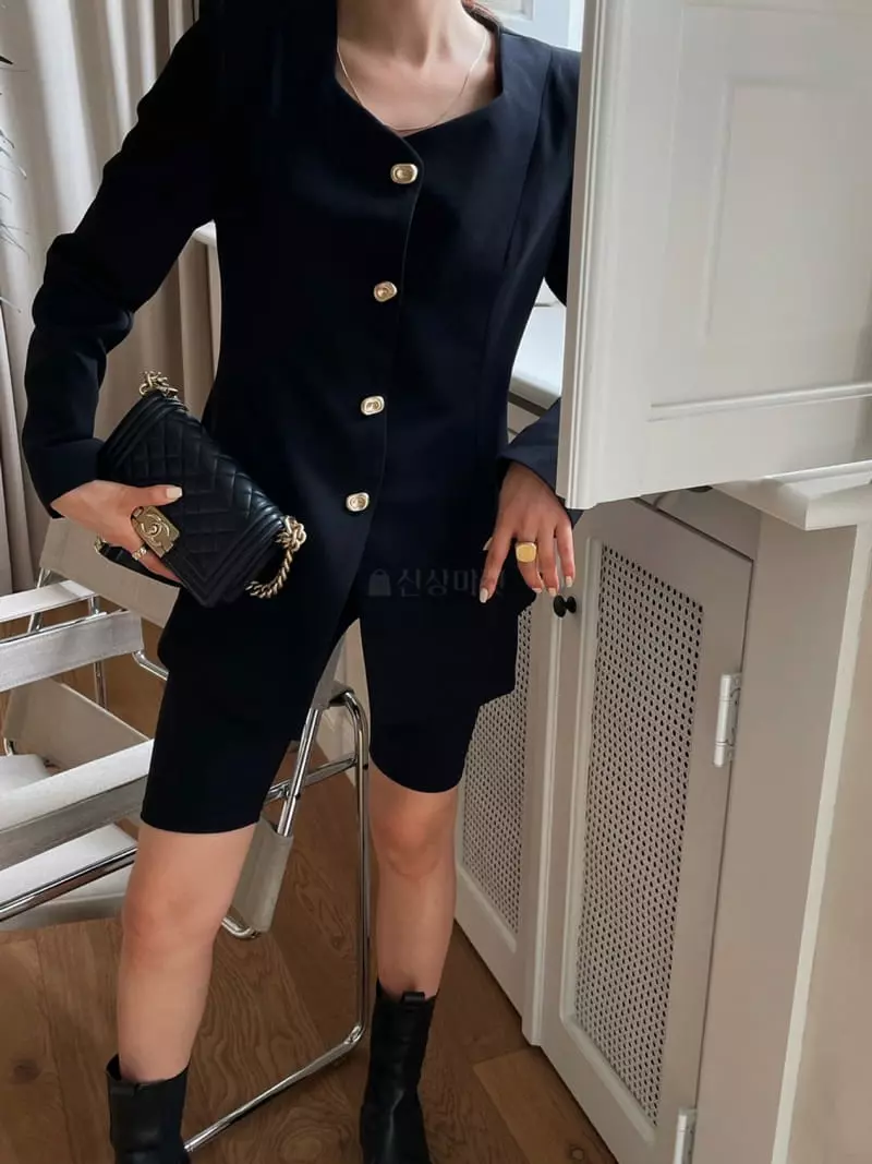 Liveaid - Korean Women Fashion - #momslook - Elle Jacket - 5