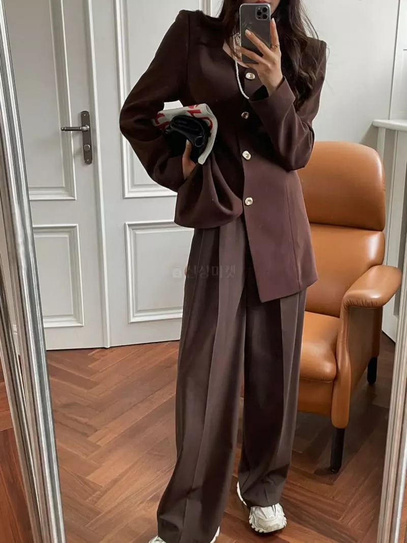 Liveaid - Korean Women Fashion - #momslook - Elle Jacket - 9