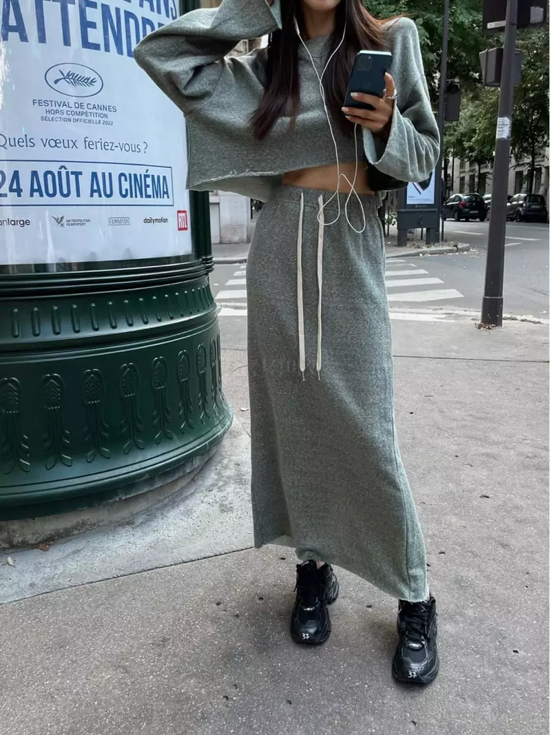 Liveaid - Korean Women Fashion - #momslook - Ani Skirt - 11