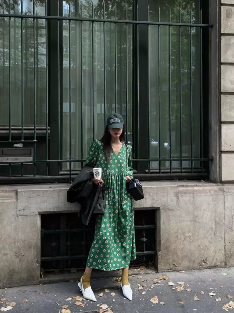 Liveaid - Korean Women Fashion - #momslook - Circle One-piece - 8