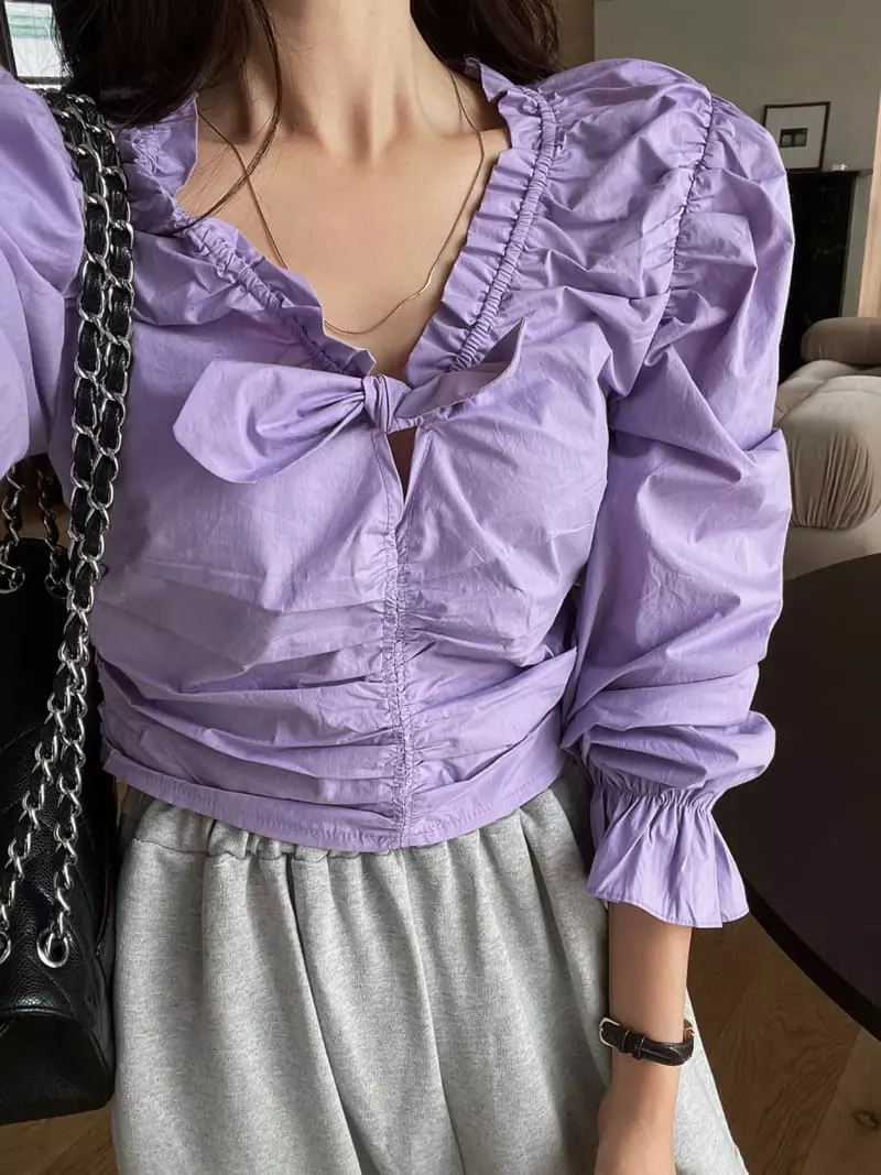 Liveaid - Korean Women Fashion - #momslook - Petit Blouse