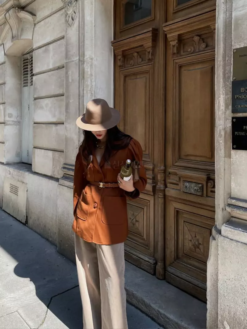 Liveaid - Korean Women Fashion - #momslook - Bread Jacket - 3