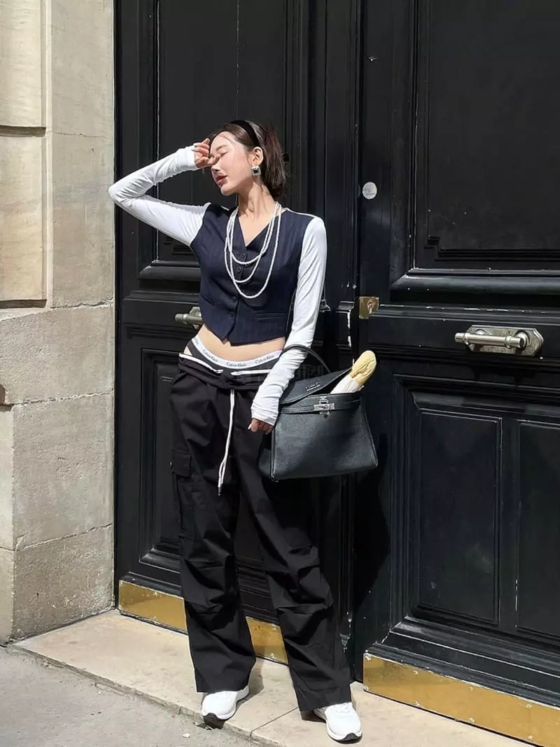 Liveaid - Korean Women Fashion - #restrostyle - Mod Vest - 2