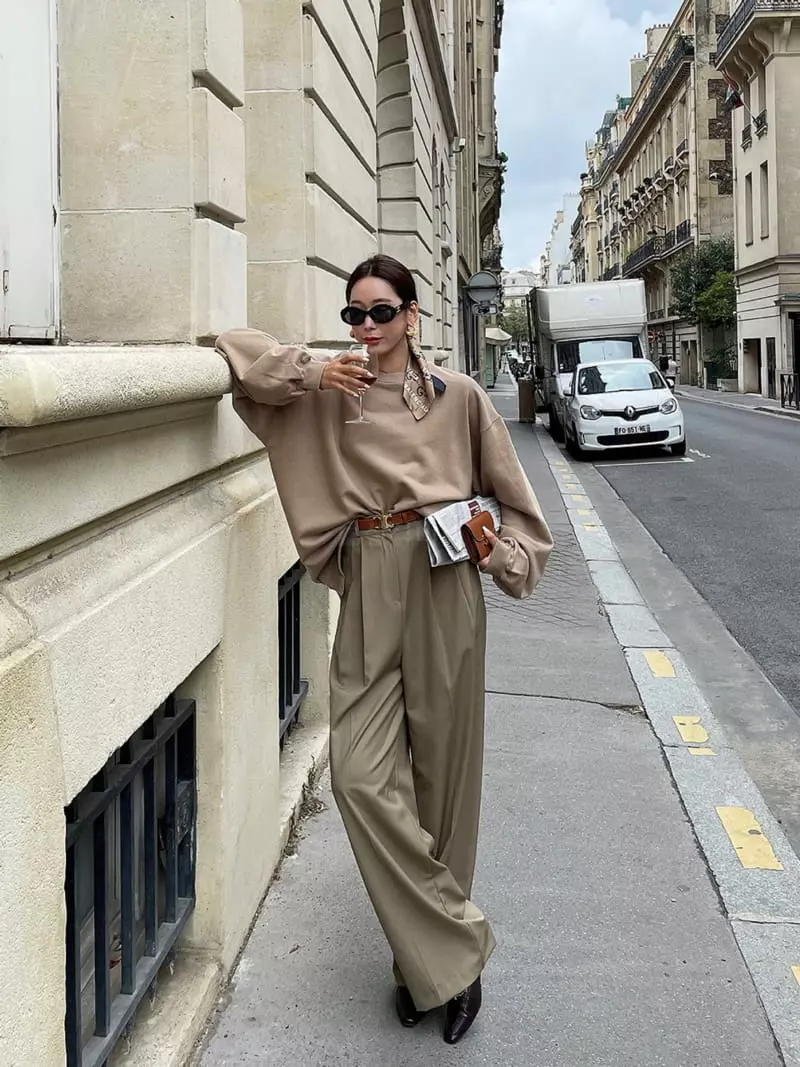 Liveaid - Korean Women Fashion - #thatsdarling - Flat Pants - 3