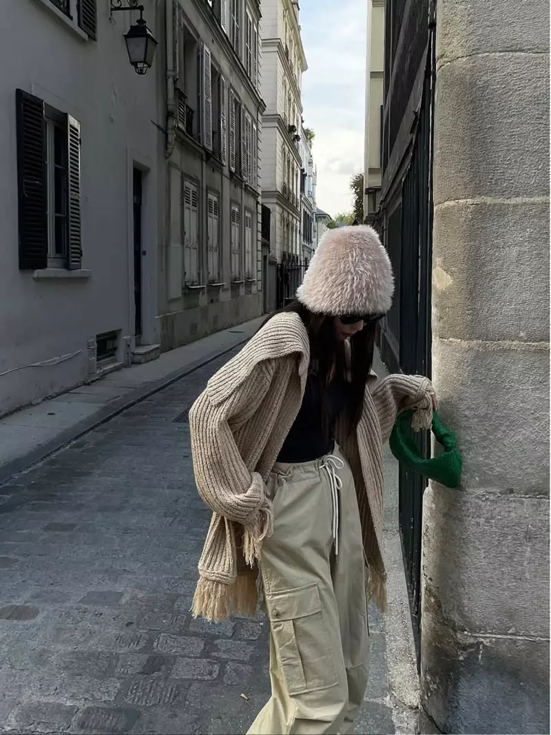 Liveaid - Korean Women Fashion - #thatsdarling - Fringe Cardigan - 2
