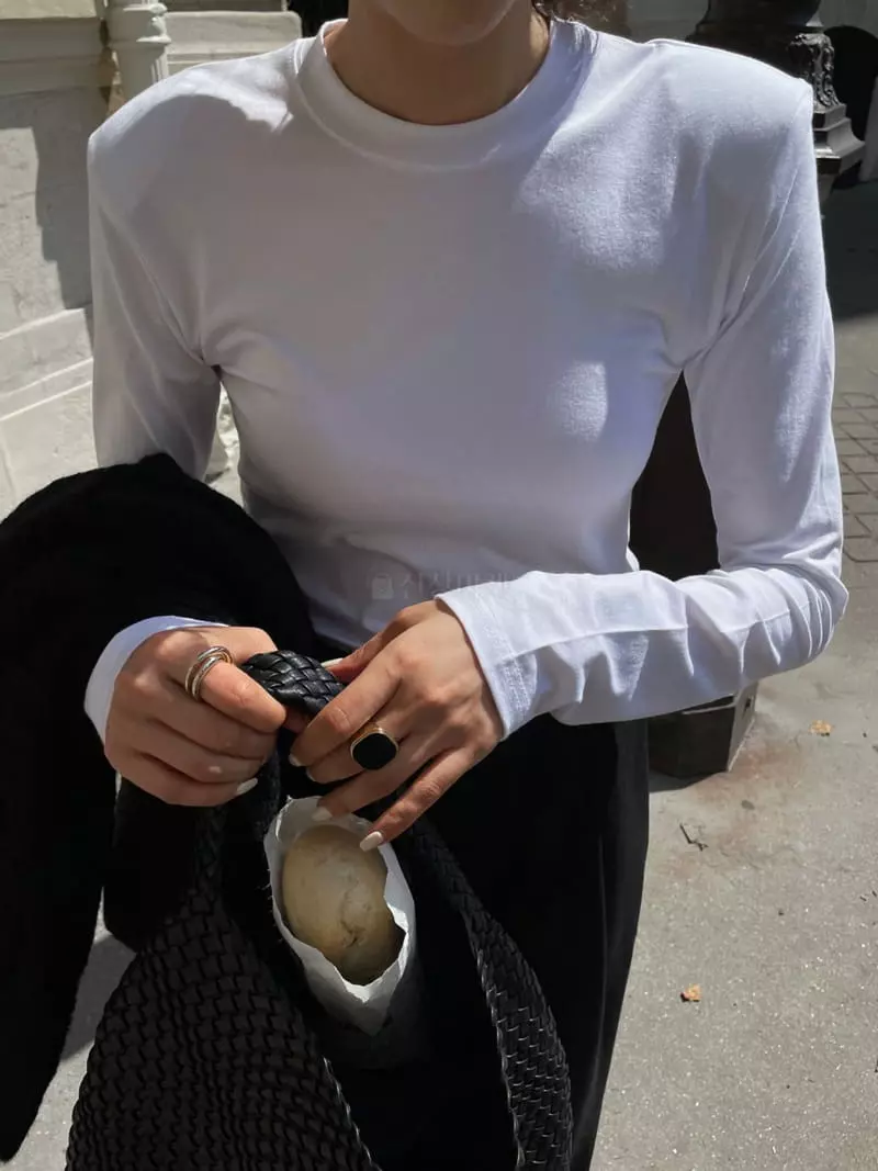 Liveaid - Korean Women Fashion - #thelittlethings - Mos Pad Tee - 10