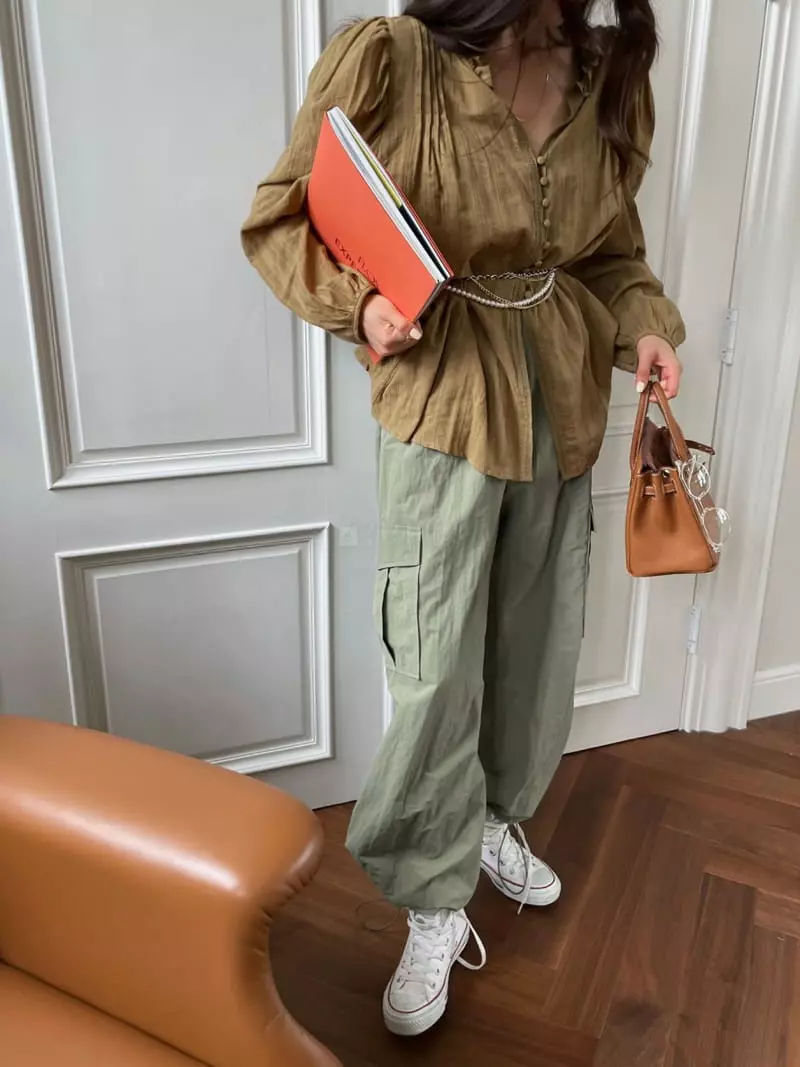 Liveaid - Korean Women Fashion - #thelittlethings - Move Pocket Pants - 9