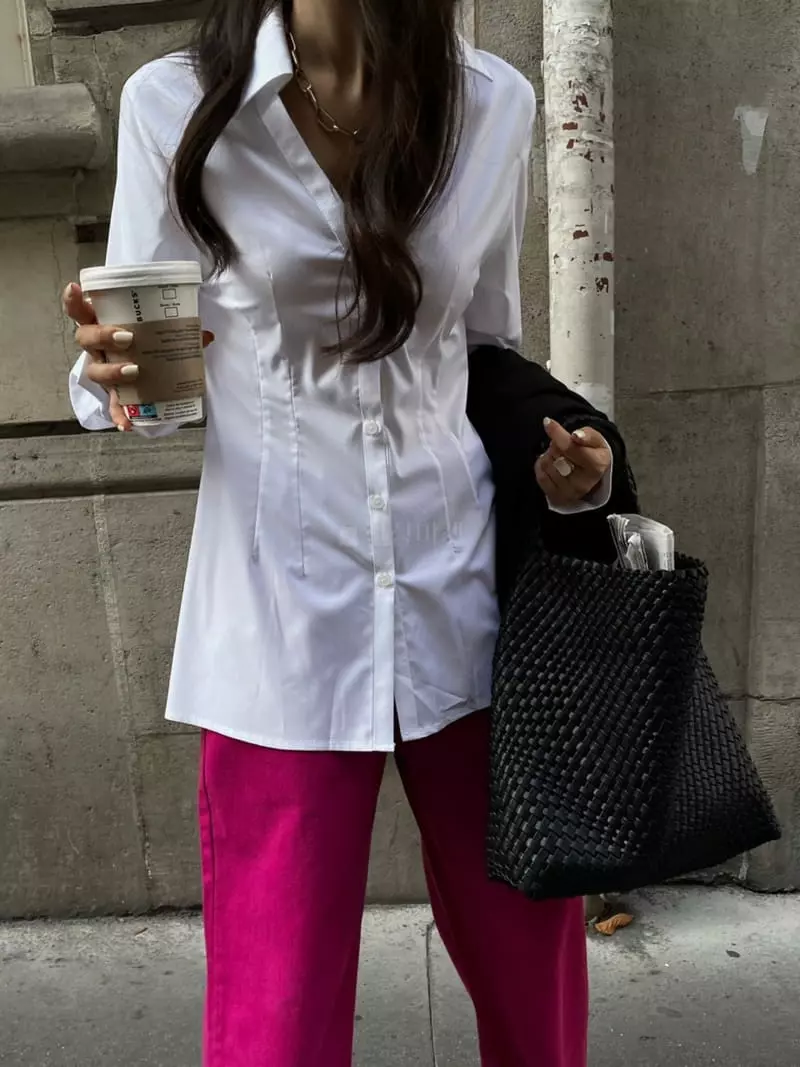 Liveaid - Korean Women Fashion - #vintageinspired - Mok Shirt