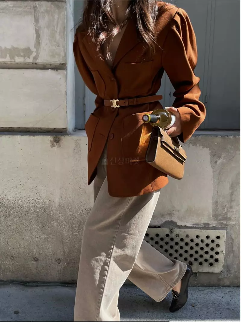Liveaid - Korean Women Fashion - #vintagekidsstyle - Bread Jacket - 6