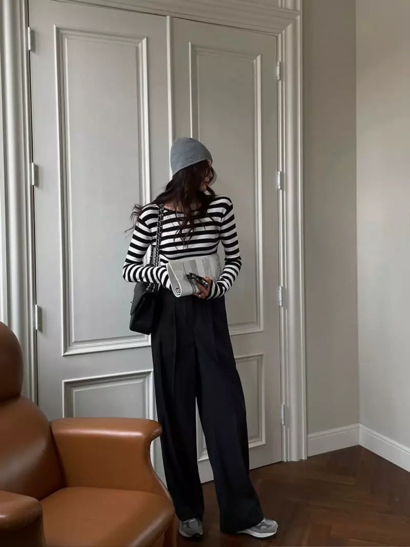 Liveaid - Korean Women Fashion - #womensfashion - Flat Pants - 10