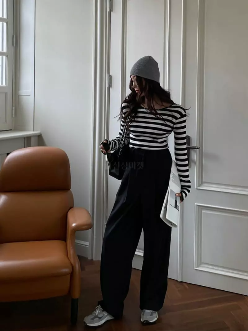 Liveaid - Korean Women Fashion - #womensfashion - Flat Pants - 8