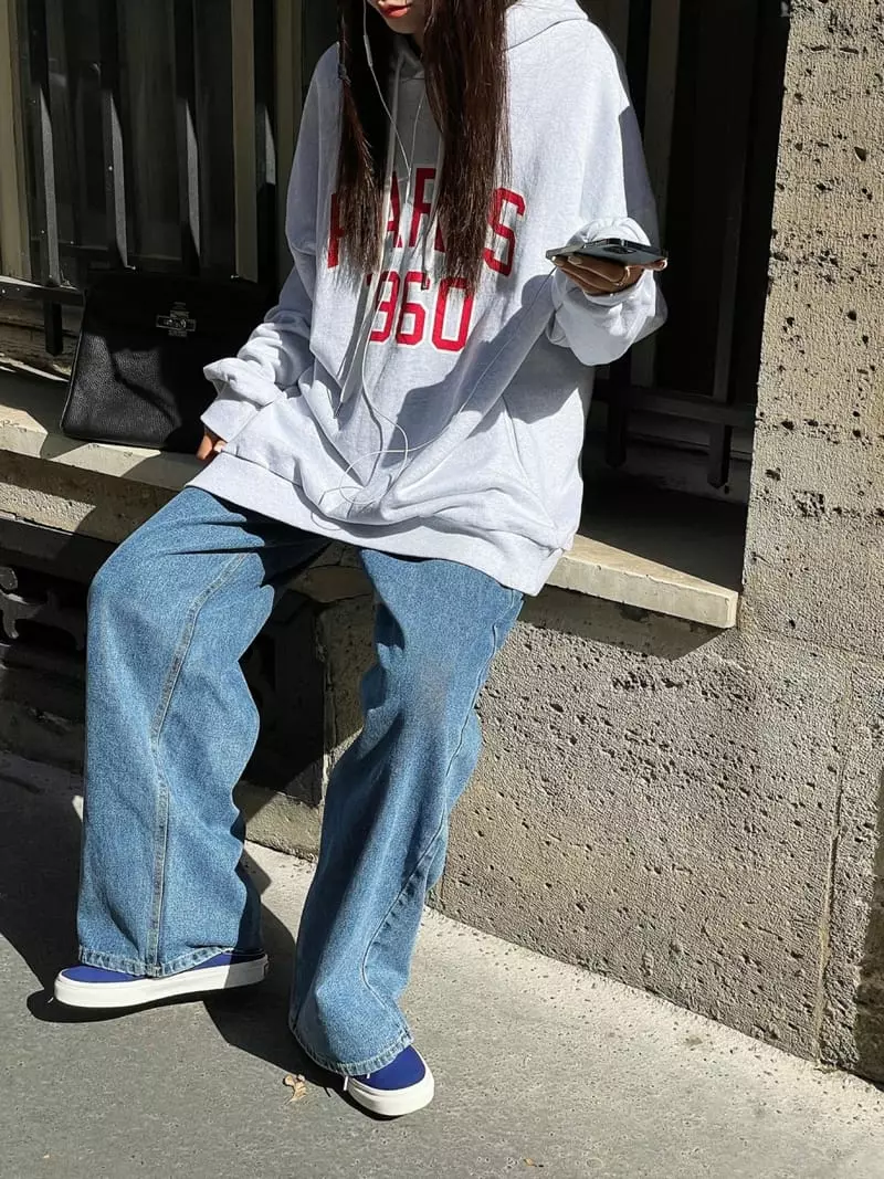 Liveaid - Korean Women Fashion - #womensfashion - Paris Hoody - 9