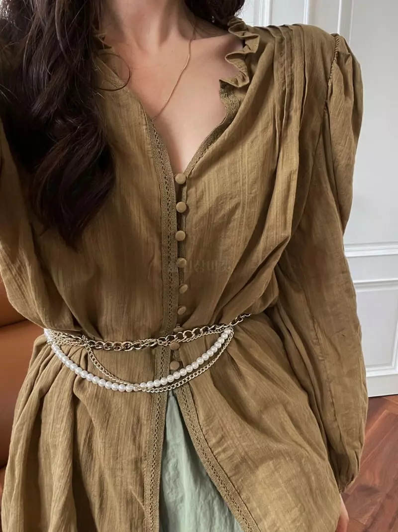 Liveaid - Korean Women Fashion - #womensfashion - Esabell Blouse - 8