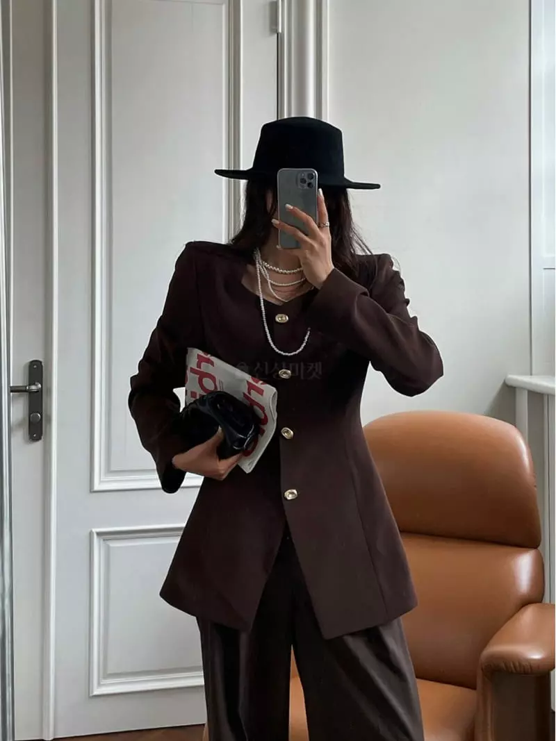 Liveaid - Korean Women Fashion - #womensfashion - Elle Jacket - 10