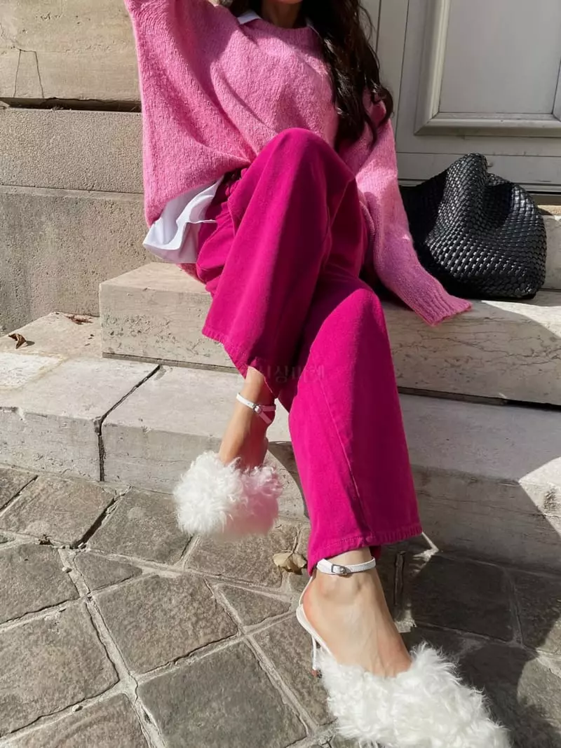 Liveaid - Korean Women Fashion - #womensfashion - Bijo Dyeing Pants - 3