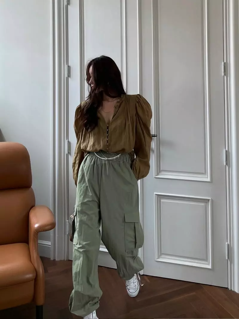 Liveaid - Korean Women Fashion - #womensfashion - Move Pocket Pants