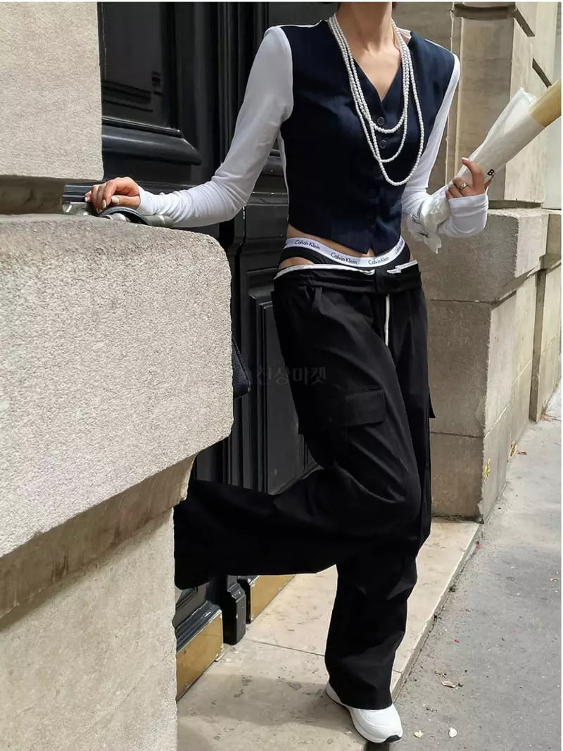 Liveaid - Korean Women Fashion - #womensfashion - Mod Vest - 8
