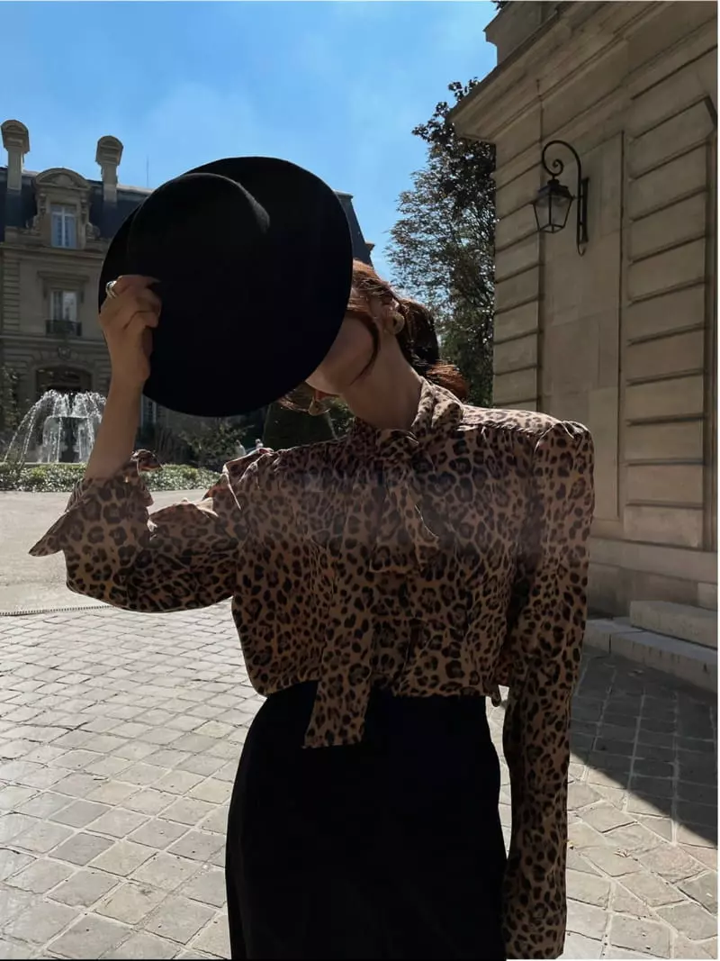 Liveaid - Korean Women Fashion - #womensfashion - Lop Tie Blouse - 12