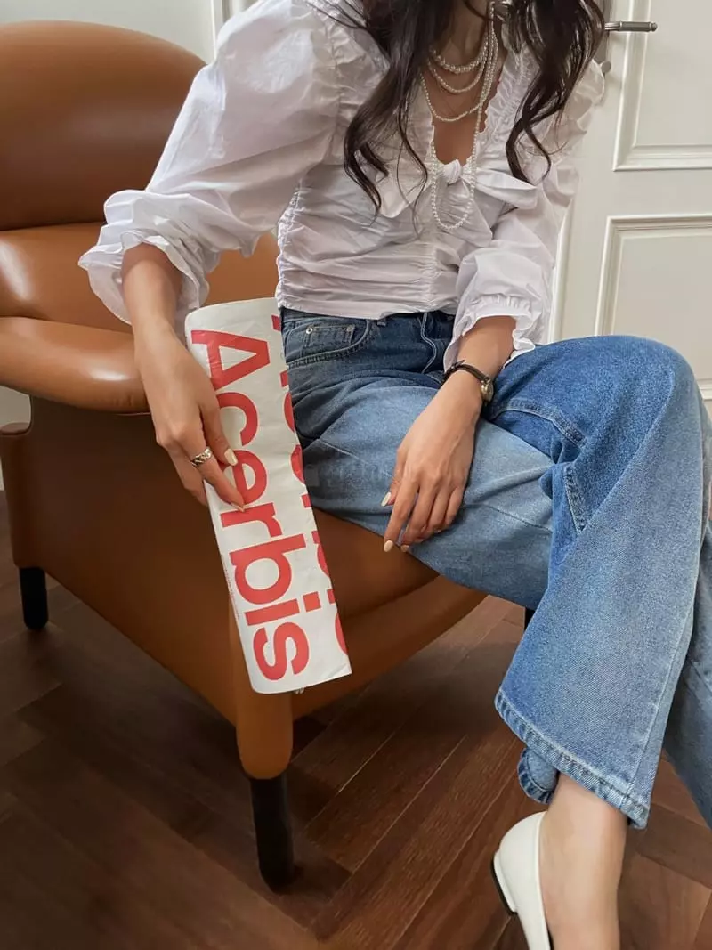 Liveaid - Korean Women Fashion - #womensfashion - Gradation Jeans - 12