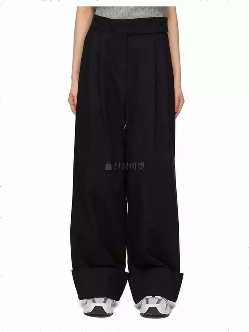 Logon - Korean Women Fashion - #momslook - Roll Up Pants - 6