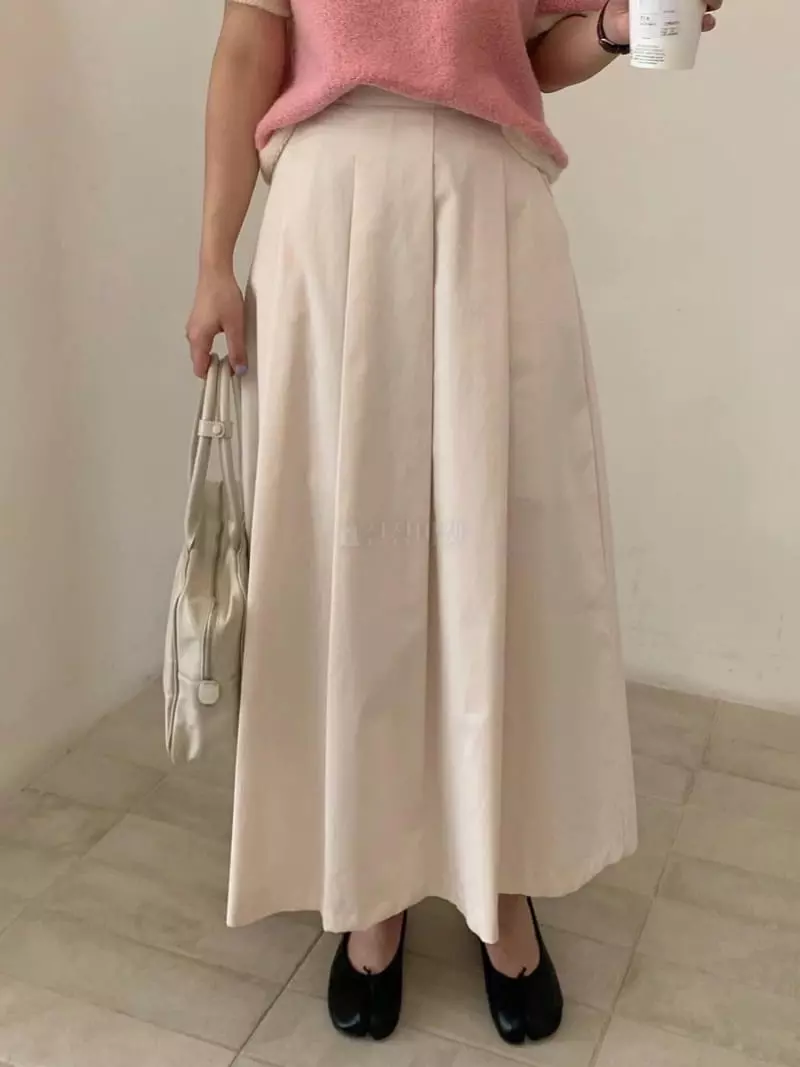 Logon - Korean Women Fashion - #momslook - Wrinkle Skirt - 7