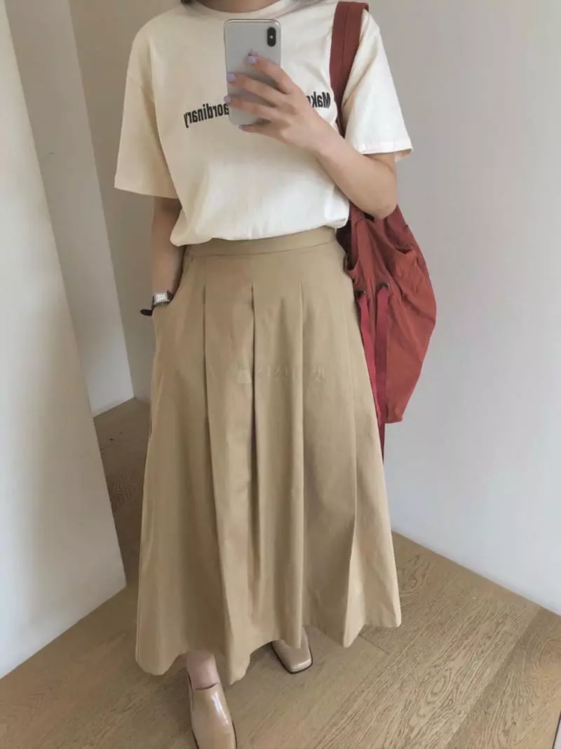 Logon - Korean Women Fashion - #momslook - Make Tee
