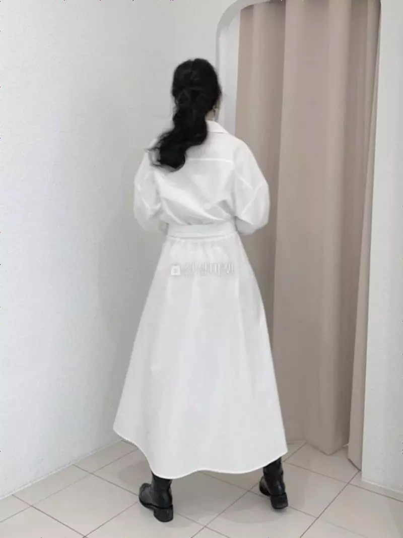 Logon - Korean Women Fashion - #vintageinspired - Sender Banding One-piece