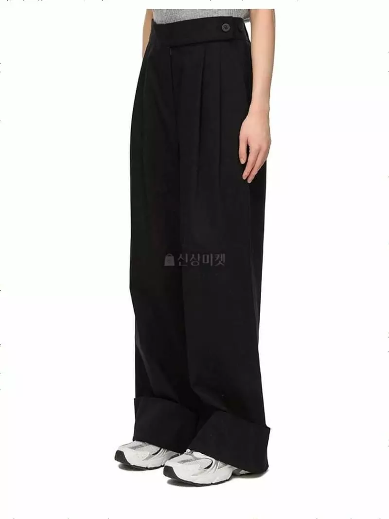 Logon - Korean Women Fashion - #womensfashion - Roll Up Pants