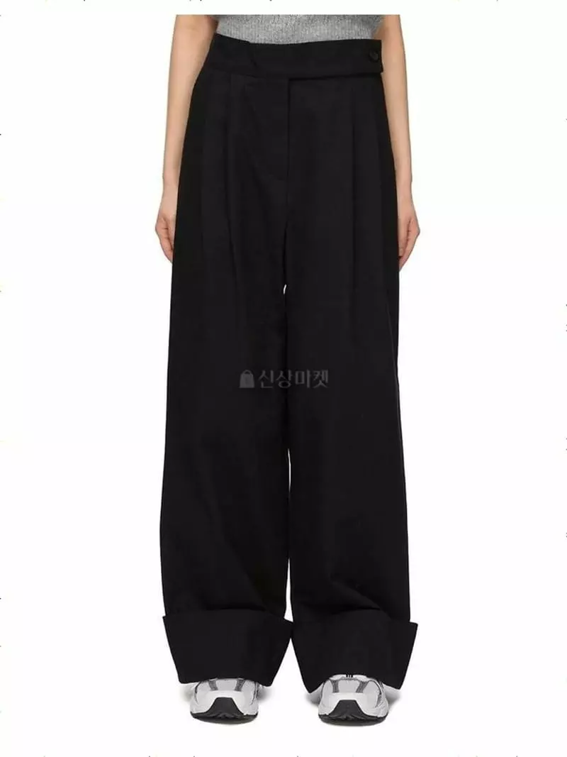 Logon - Korean Women Fashion - #womensfashion - Roll Up Pants - 3
