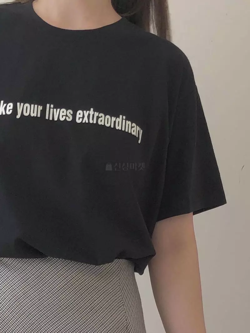 Logon - Korean Women Fashion - #womensfashion - Make Tee - 12