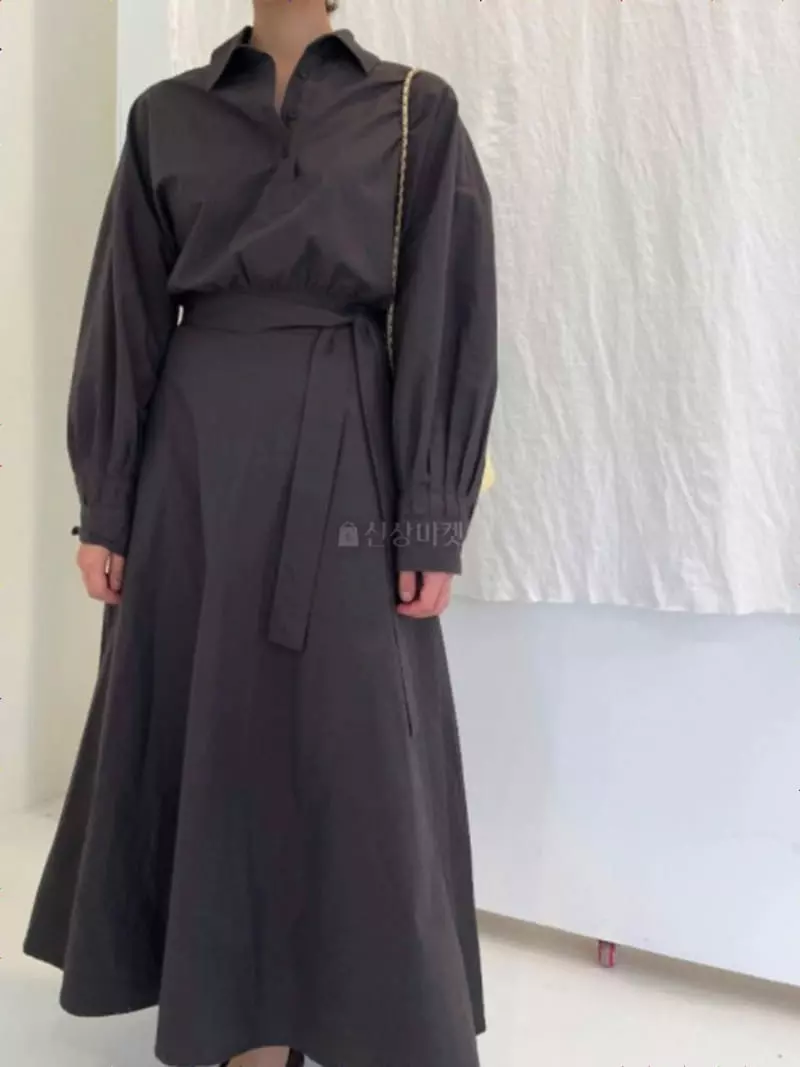 Logon - Korean Women Fashion - #womensfashion - Sender Banding One-piece - 12