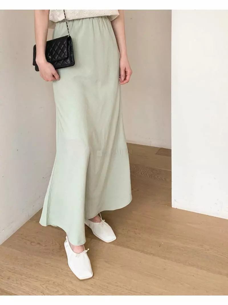 Logon - Korean Women Fashion - #womensfashion - Pastel Whole Skirt - 12