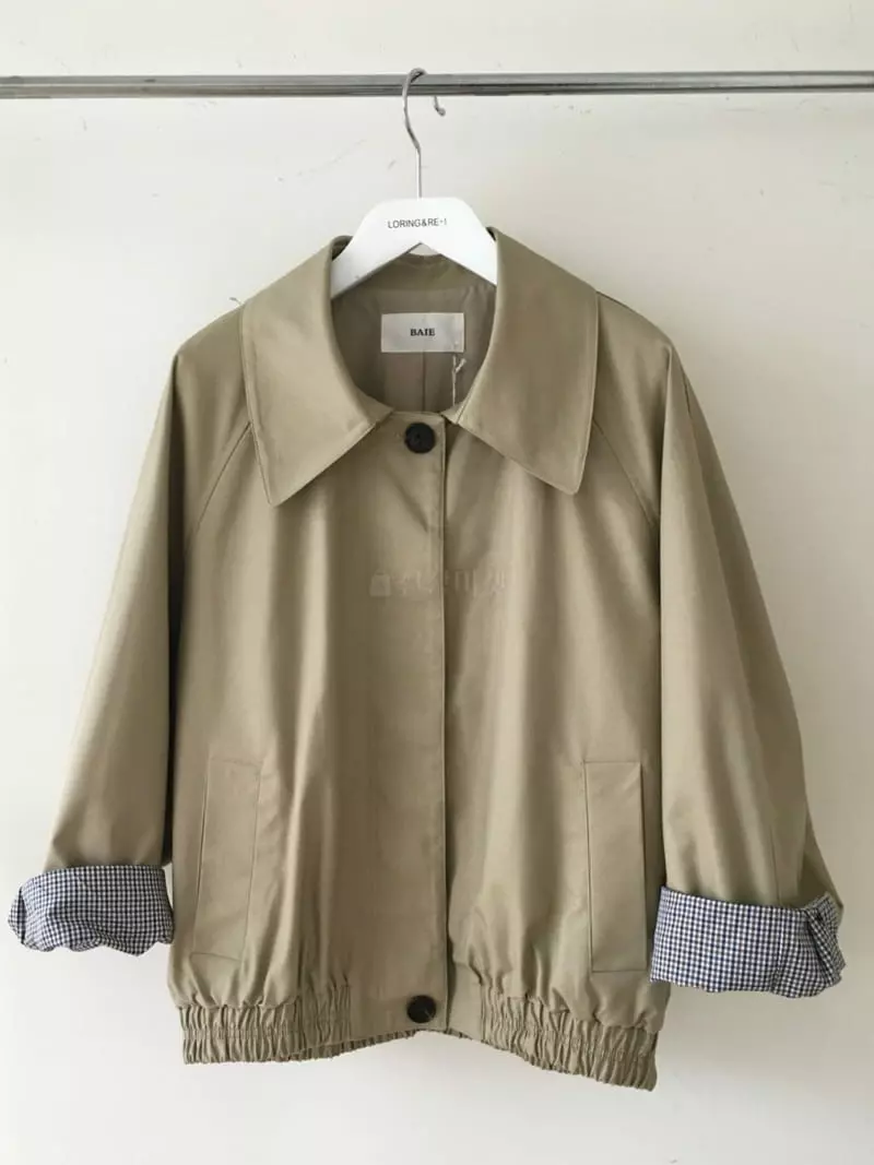 Loringrei - Korean Women Fashion - #momslook - B Collar Jumper - 7