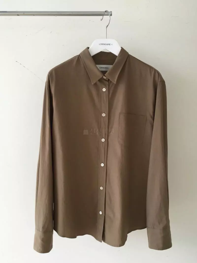 Loringrei - Korean Women Fashion - #momslook - New Ellin Shirt - 11