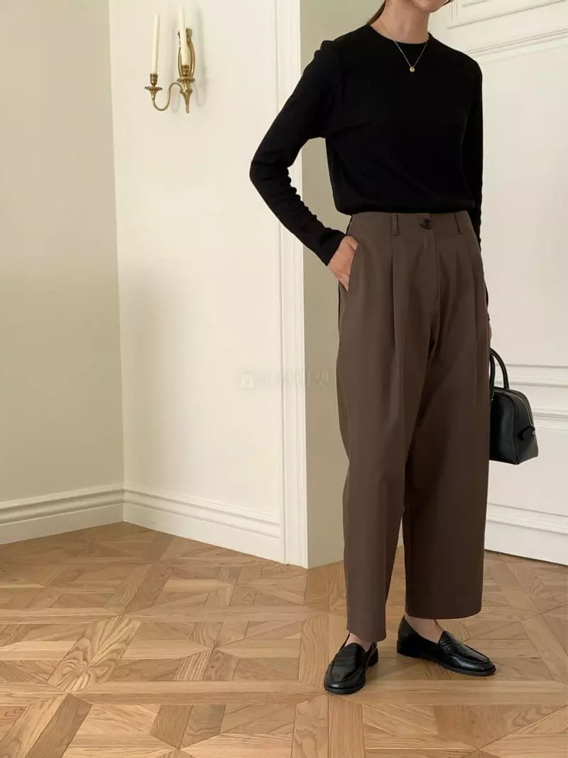 Loringrei - Korean Women Fashion - #momslook - Roe Pants