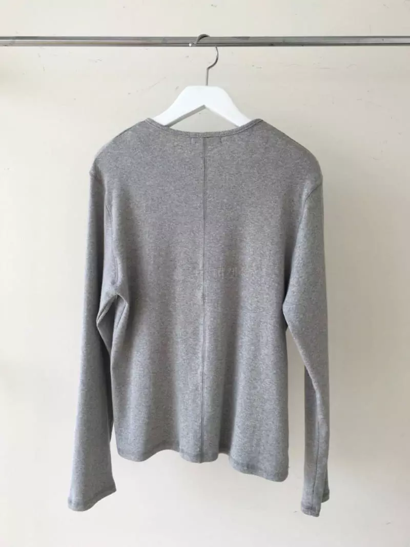 Loringrei - Korean Women Fashion - #momslook - Rose Rib Tee - 12